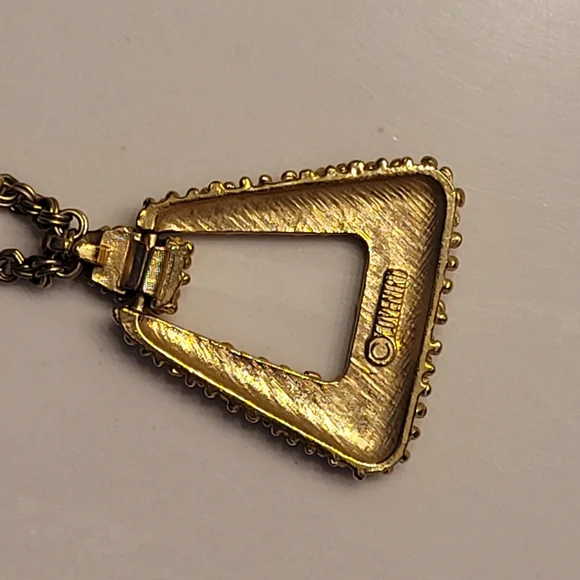 Sarah Coventry Golden Sunset Vintage 70s Gold-tone Necklace - Picture 11 of 16